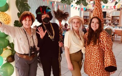 Rosenmontagsfeier im Haus Marianne unter dem Motto „Dschungel-Safari“